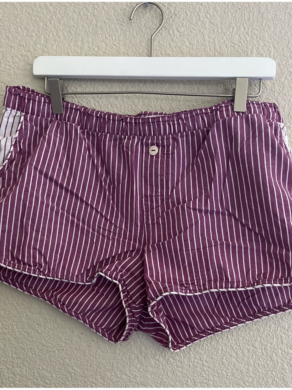 Love by Gap Striped Pajama Shorts Women’s Size Large
